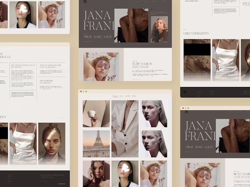 Cover image for Magazine Styled Web Layout