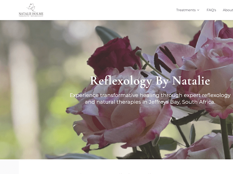 Cover image for Reflexology By Natalie