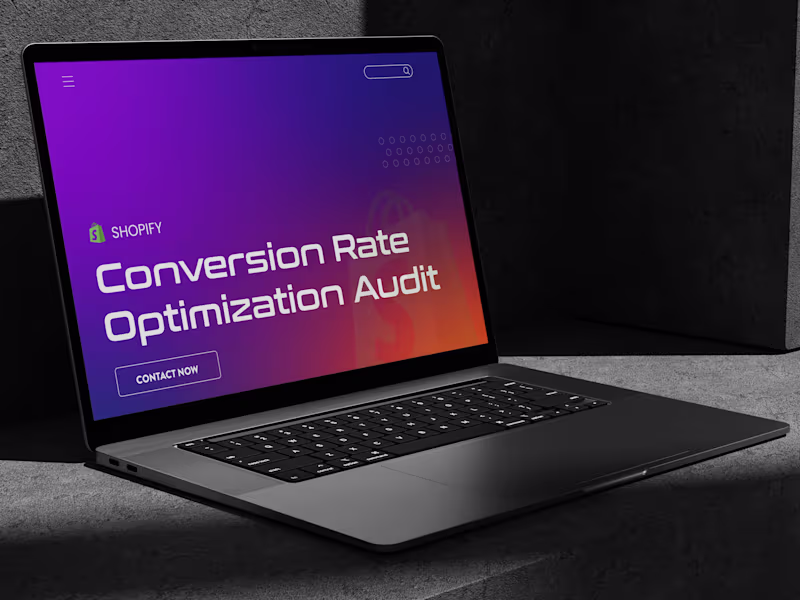 Cover image for CRO Audit of your E-commerce store: 30 Days Plan 