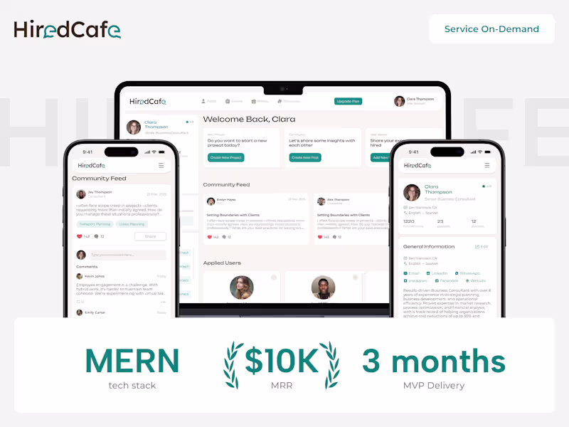 Cover image for Web Design & Development of Freelance Platform