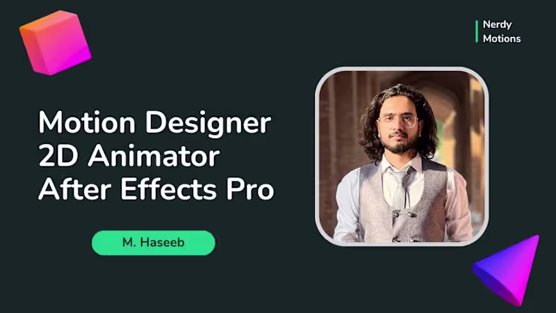 Cover image for Haseeb Motion Graphics Showreel - YouTube