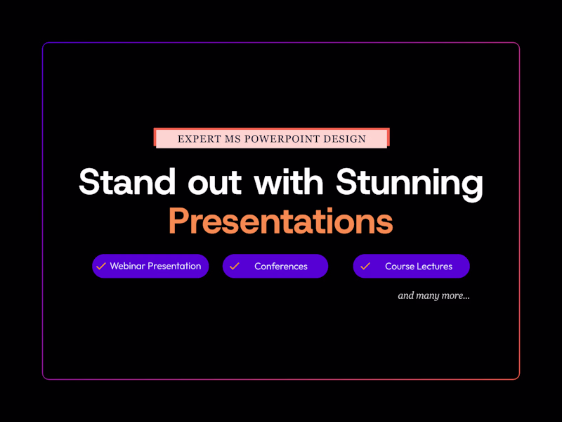 Cover image for Clean, Modern Presentation Design for Your Next Webinar