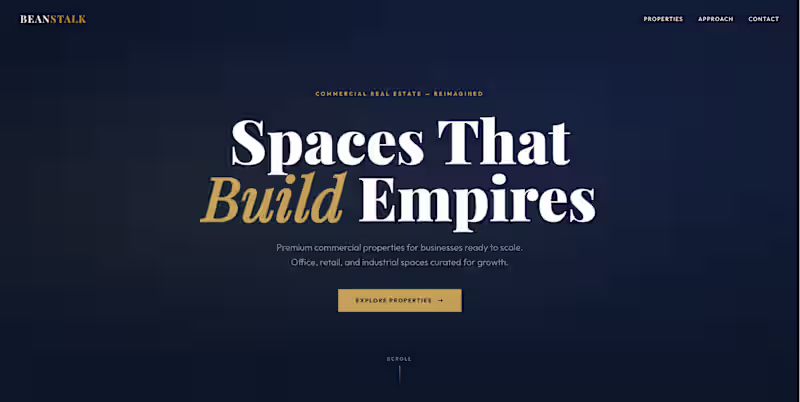 Cover image for Premium Scroll-Animated Website — 48-Hour Delivery