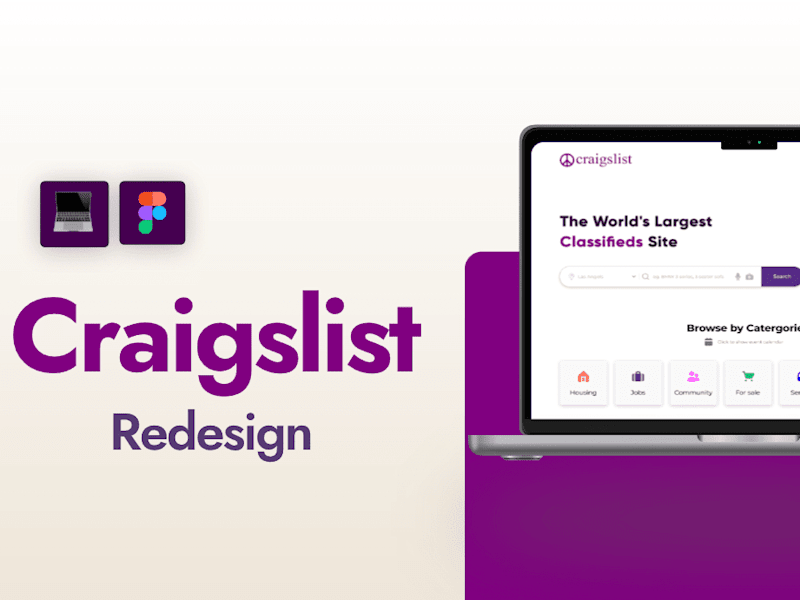Cover image for Craigslist (Redesign)