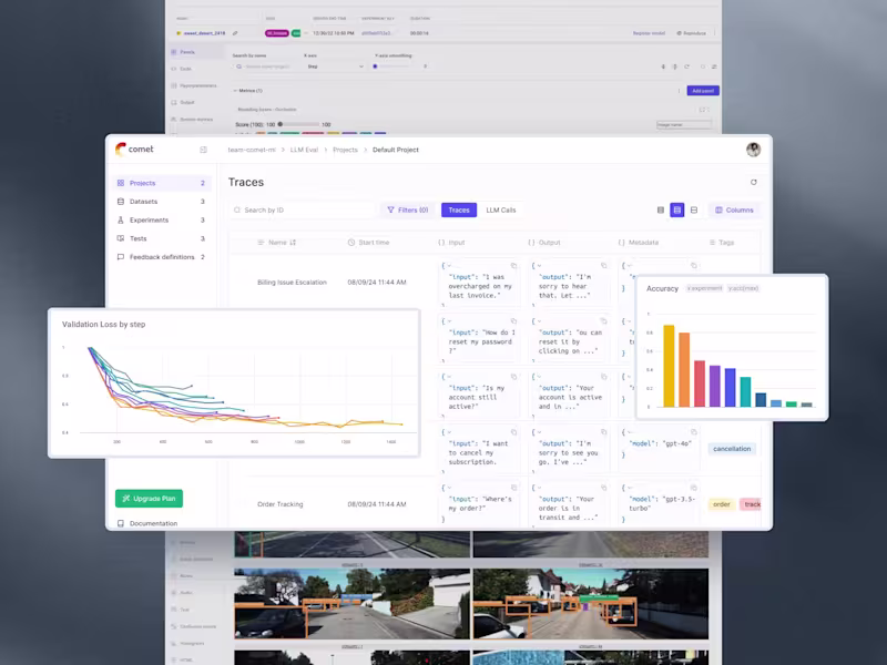 Cover image for Comet ML Platform UX Redesign