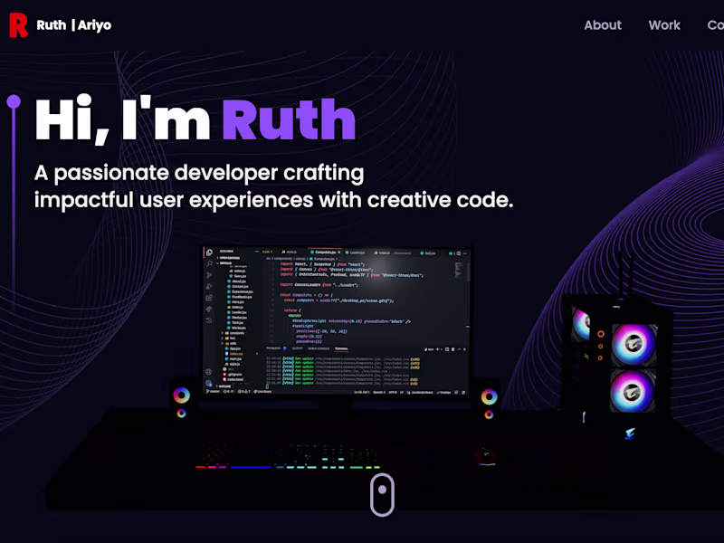Cover image for Portfolio website