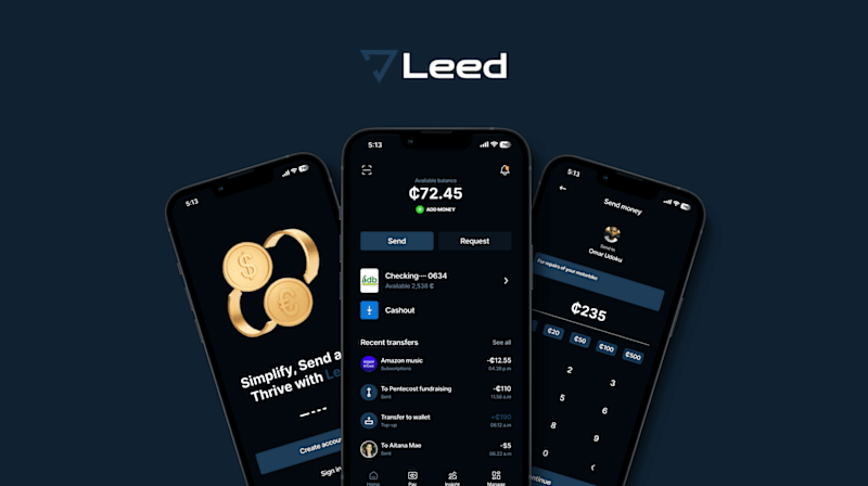 Cover image for Leed - A fintech app UiUx