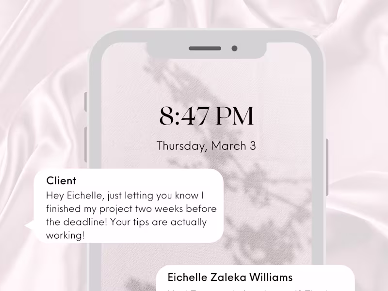 Cover image for Feminine Minimalist Social Media Content