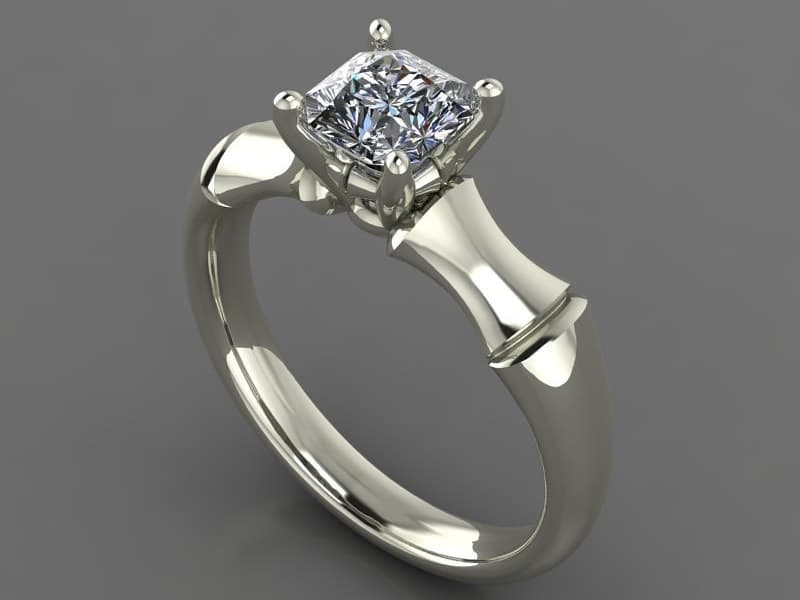 Cover image for I will design custom 3d jewelry design, rendering and animation
