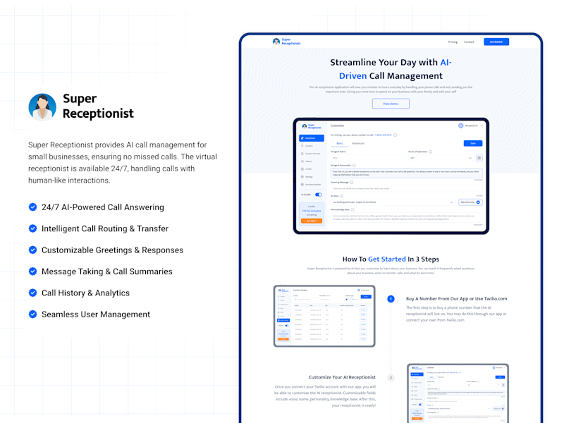 Cover image for AI-Powered Virtual Receptionist