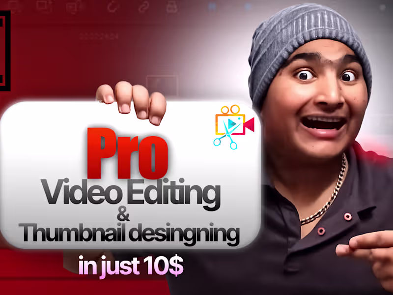 Cover image for I edit all types of videos . I have 3 years of experience .