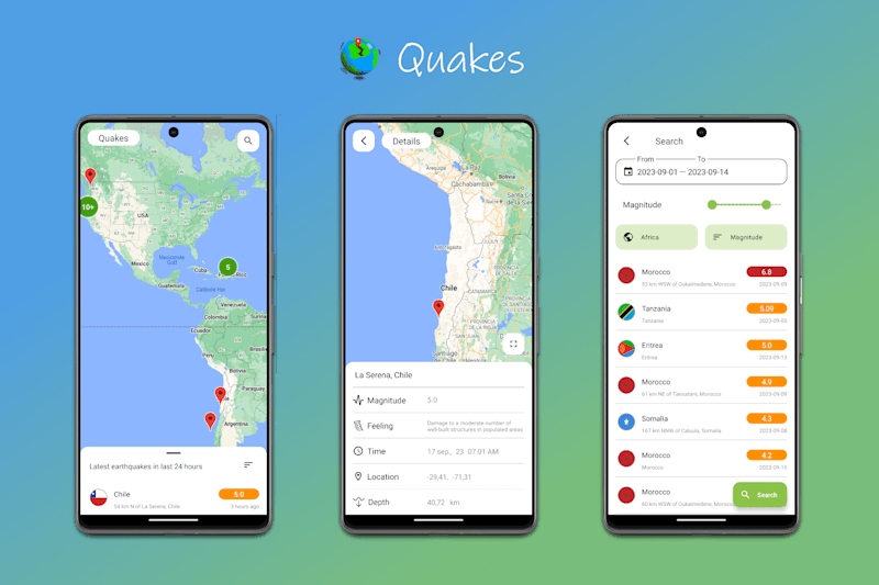Cover image for Quakes