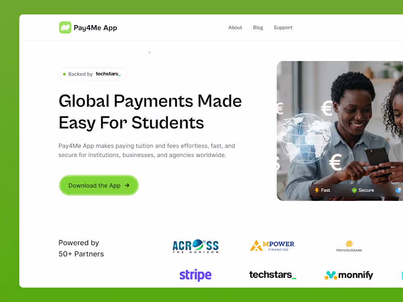Cover image for Pay4Me App Redesign :: Behance