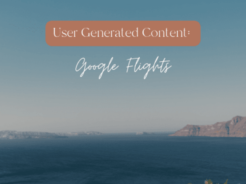 Cover image for TikTok Content Creation / UGC - Google Flights