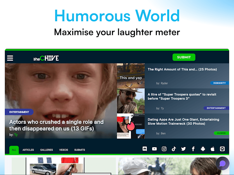 Cover image for Humorous World Agent Demonstration