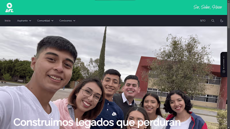 Cover image for UTL Website