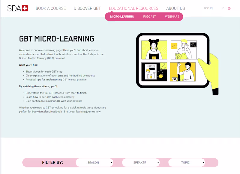 Cover image for Scalable Swiss Dental Academy Website with SEO & Mobile Opti...