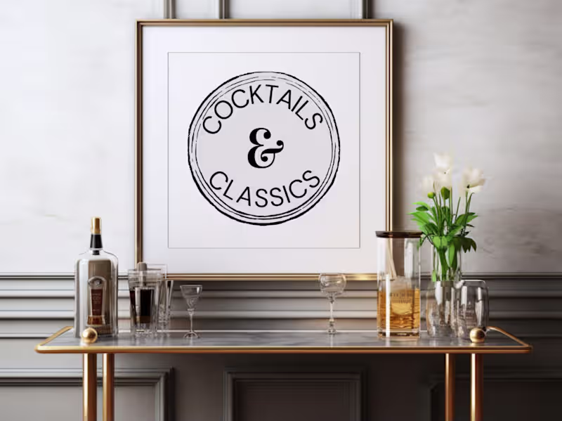 Cover image for "Cocktails & Classics" Package Design