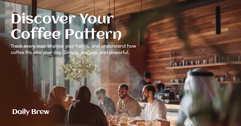 Cover image for Making coffee habits visible, one cup at a time