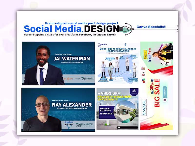 Cover image for Eye-Catching Web Banner, Social Media Ad, Post Design for FB, IG