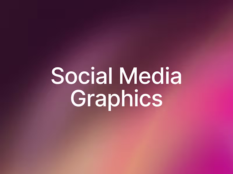 Cover image for Custom Social Media Graphics