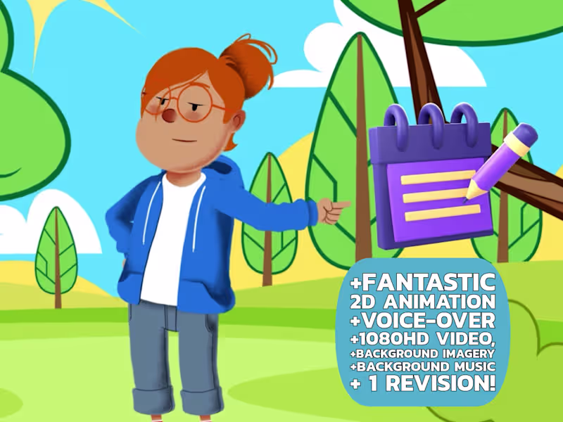Cover image for Animated explainer video