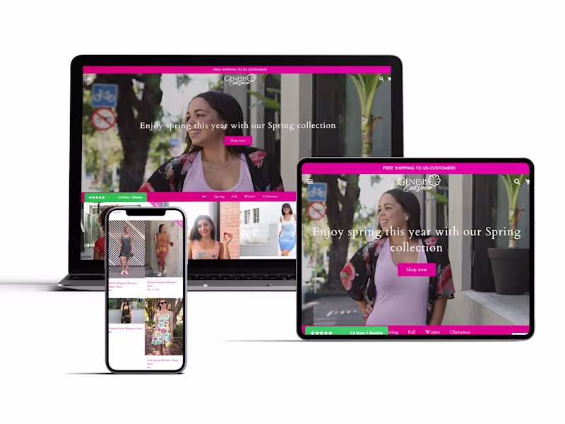 Cover image for Branding, eCommerce, and Social Media for Genesis CustDecor