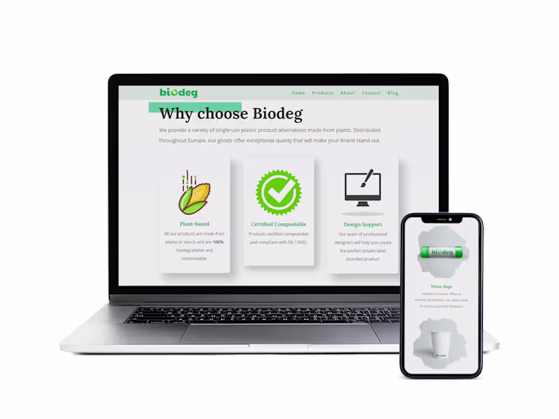 Cover image for Website Design and Implementation