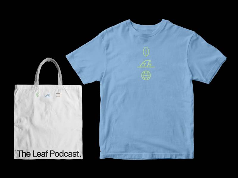 Cover image for ™The Leaf Podcast Brand Design