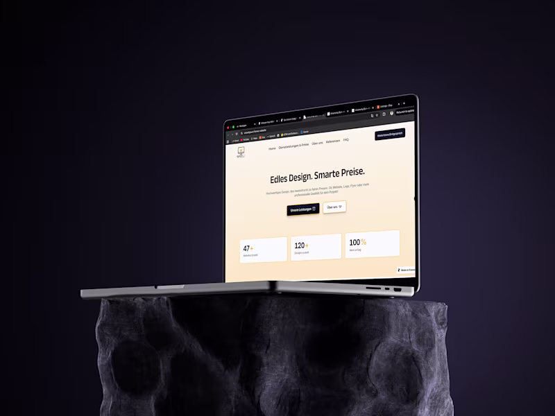 Cover image for Sunvision | Framer template polish & responsive redesign 
