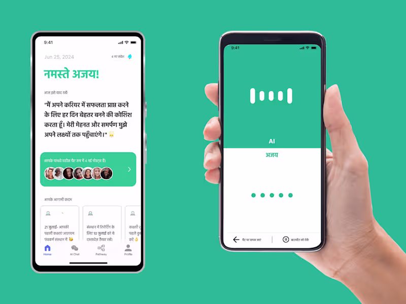 Cover image for Helping Gen-Z Indians find careers in their language via AI chat