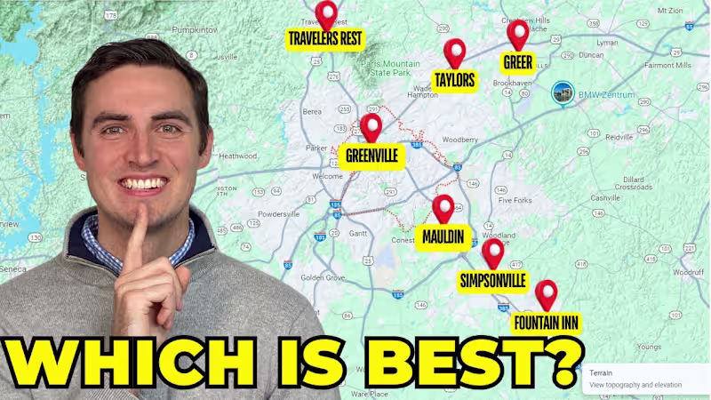 Cover image for Discover the Top Suburbs in Greenville, SC - YouTube