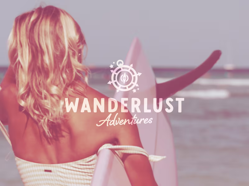 Cover image for Wanderlust Adventures - Brand Identity