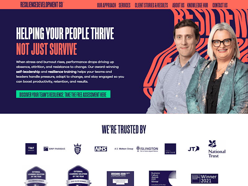 Cover image for Corporate Training WordPress Website Development