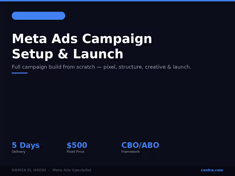 Cover image for Ads Campaign Setup & Launch