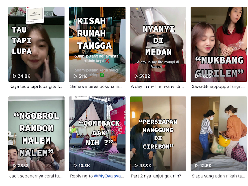 Cover image for Sendy Ariani on TikTok