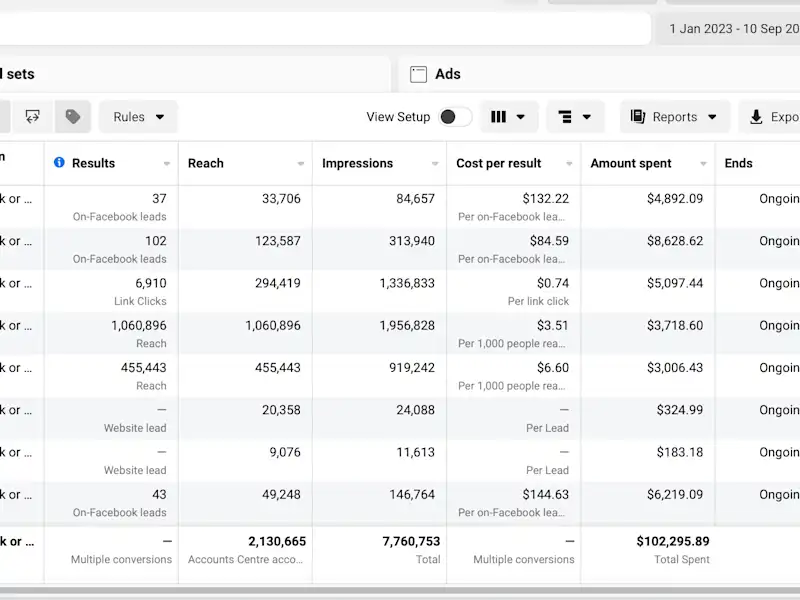 Cover image for META Ads Facebook/Instagram Ads - Click To See More