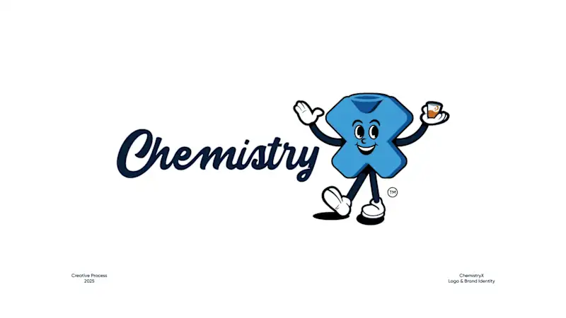 Cover image for Brand Identity Design for ChemistryX