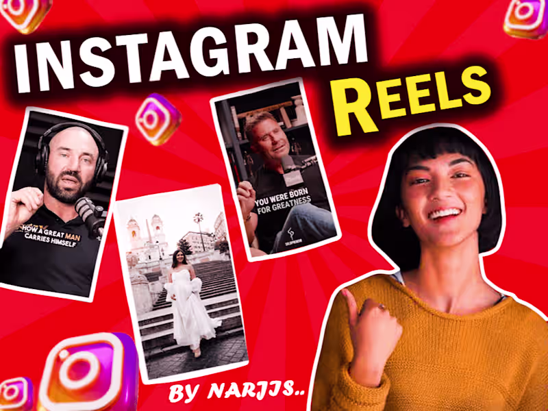 Cover image for Professional Instagram Reels / TikTok / You tube Shorts Editing.