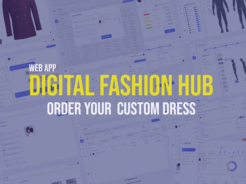 Cover image for 
Custom Designed Dress Shopping WebApp UX/UI Design