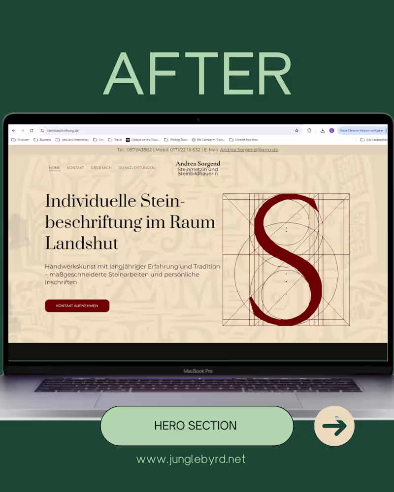 Cover image for Stonecraft Web Renewal: Modernizing a Mason's Online Presence