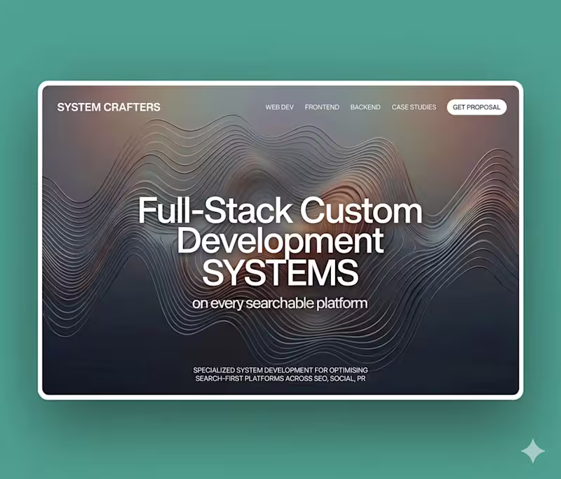 Cover image for Website Development