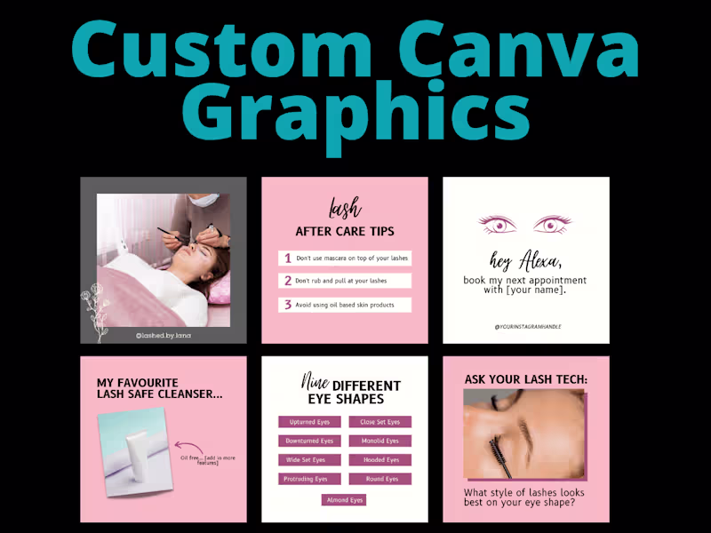 Cover image for Custom Canva Graphics