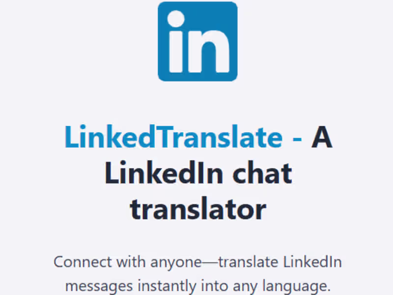 Cover image for Linkedin Lang
