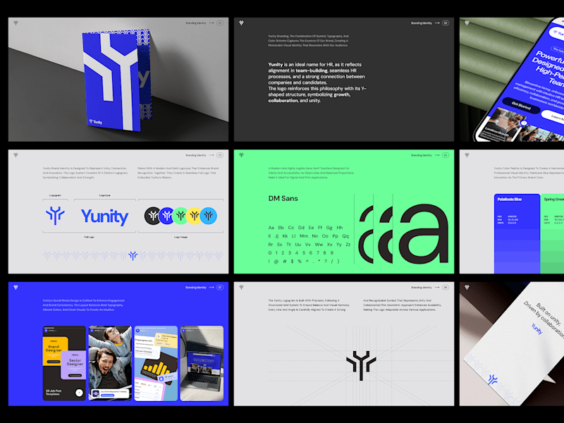 Cover image for Yunity - HR ⏐ Branding & Visual Identity