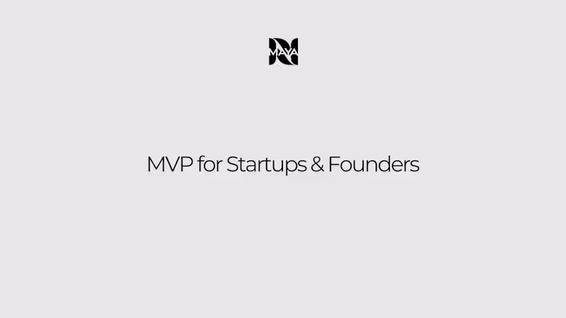 Cover image for MVP for Startups