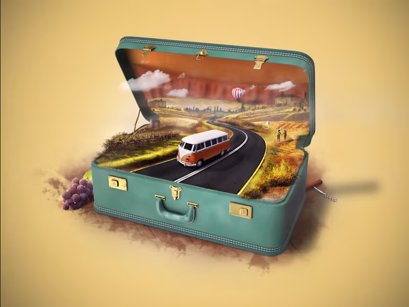 Cover image for T O S C A N  inspiration :: Behance 