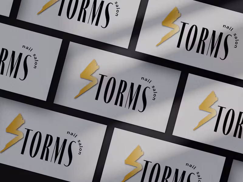 Cover image for Brand Design: Storm's Nail Salon