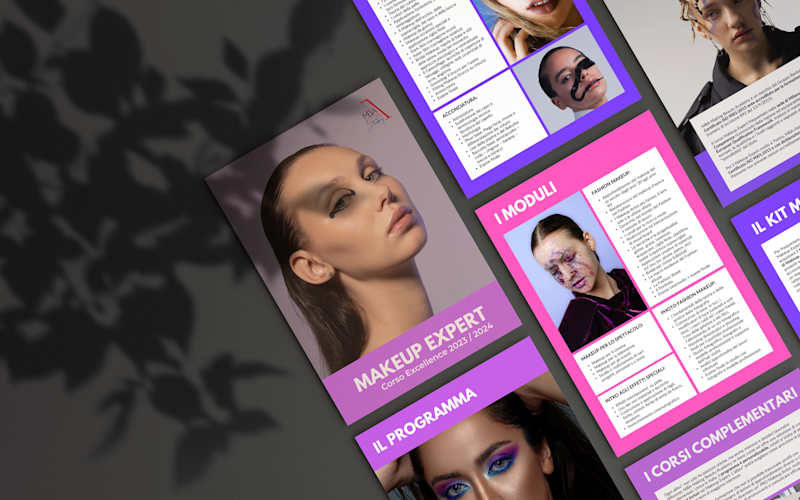 Cover image for Makeup Course Brochure