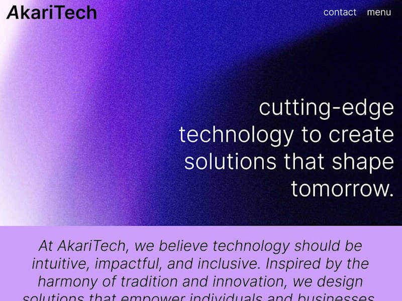Cover image for Tech start-up Web Design
